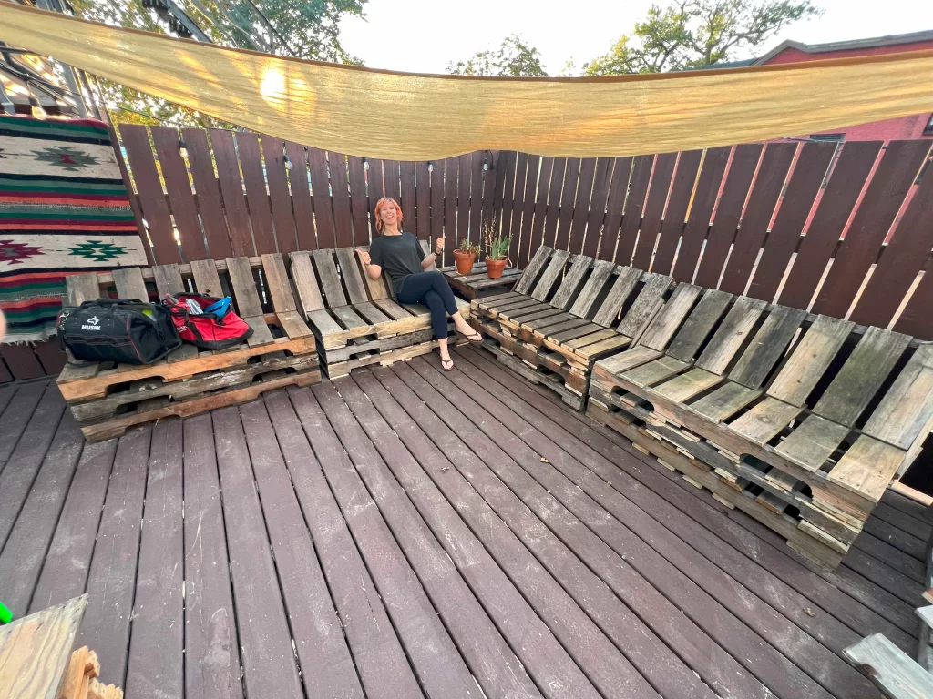 Custom Palette Benches